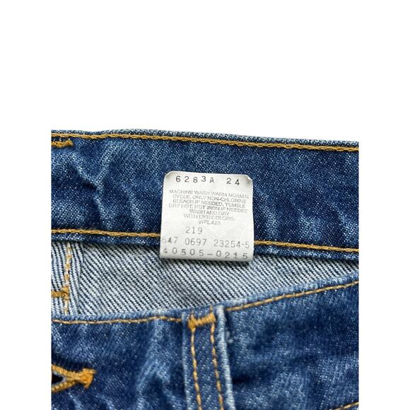 Vintage Levi’s 505 Regular Fit Straight Leg Jeans Blue Denim 34x30 Actual 32x31 - Picture 4 of 13